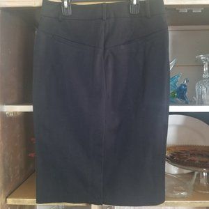 NY & Co Twill Midi 5 Pocket Skirt